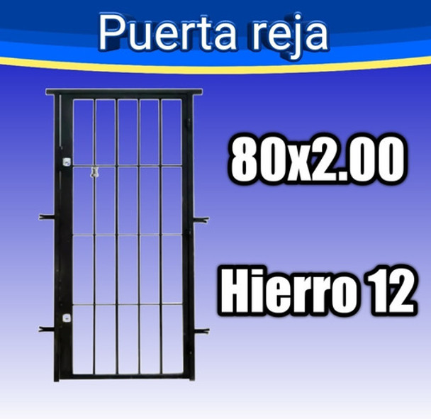 Puerta Reja + Seguridad 0 Puerta Reja + Seguridad 0