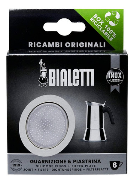 Bialetti Repuesto Cafetera Acero 6 Tazas 0