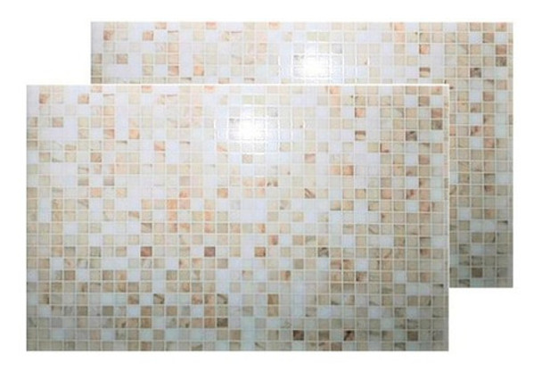 Cerámico Beige Decorado Brillante 32x47 0