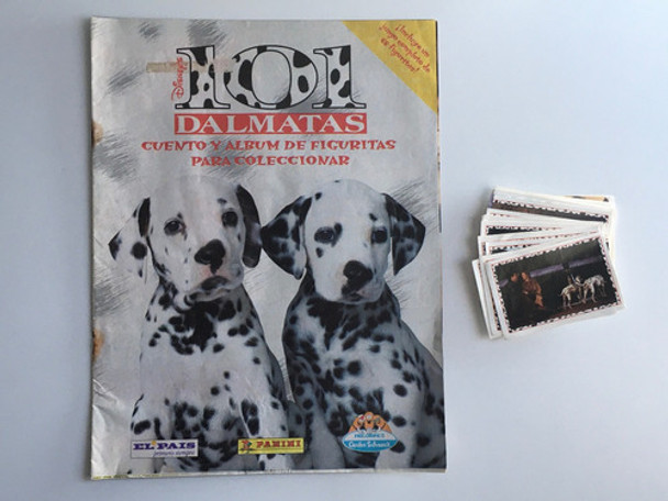 Álbum Disney - 101 Dálmatas - Panini Vacío Y 30 Figuritas 0 Álbum Disney - 101 Dálmatas - Panini Vacío Y 30 Figuritas 0