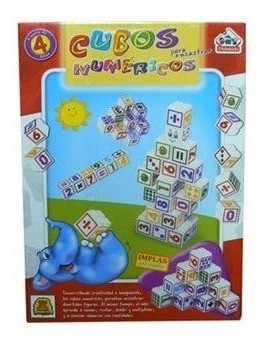 Cubos Numericos Juego Didactico Implas 0196 0