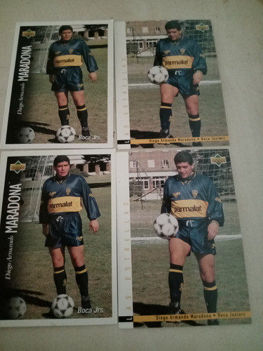 Figuritas De Diego Maradona Super Deck 1995 0