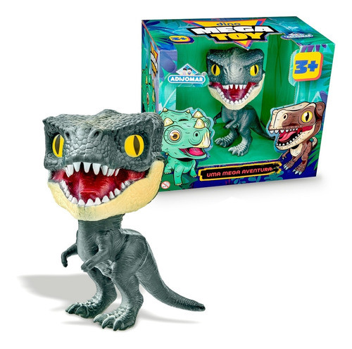 Boneco Dinossauro Bebê Mega Toy Rex - Adijomar 0
