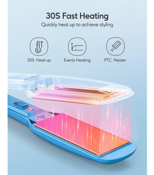 Wavytalk Plancha Para El Cabello De 1,75 Pulgadas, Plancha D 0 Wavytalk Plancha Para El Cabello De 1,75 Pulgadas, Plancha D 0