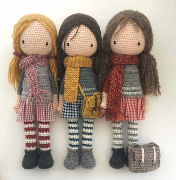 Patrón Amigurumi Muñeca Con Ropa Crochet 0