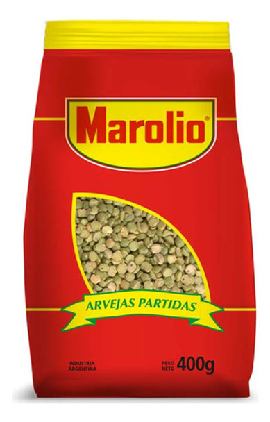 Arvejas  Partidas 400 Gr Marolio Legumbres Secas Pro 0