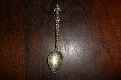 Cuchara Cucharita Cubierto Miniatura Salero De Te Figura 0