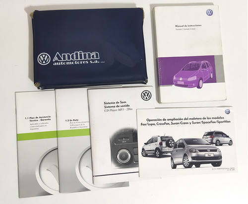 Manuales Propietario Vw Suran / Suran Cross 2012 Manual Guia 0