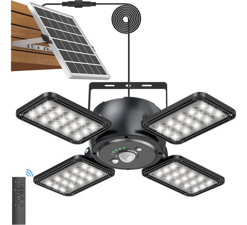Luz Colgante Solar Al Aire Libre Sensor De Movimiento Con En 0
