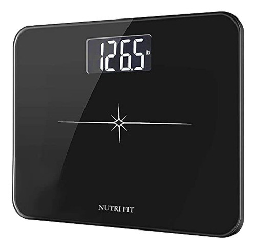 Nutri Fit Báscula Digital Extra Ancha Y 0