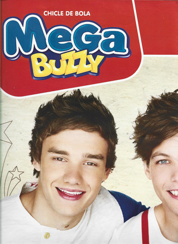 Álbum Figurinha Chicle Bola Buzzy - One Direction - Completo 0