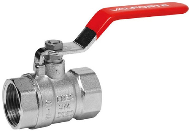 Válvula Esférica Latón 1 Hh Rosca Bsp Valforte Rf-plus 0