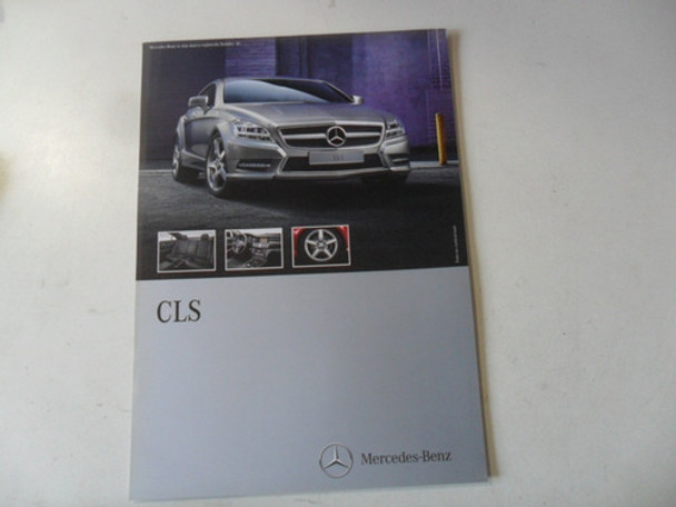 Catalogo Folleto Antiguo Mercedes Benz  Cls No 220 170 0
