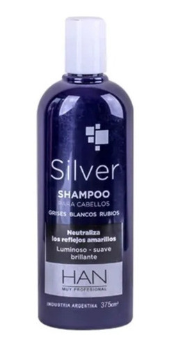Shampoo Silver Matizador - Han 375ml 0