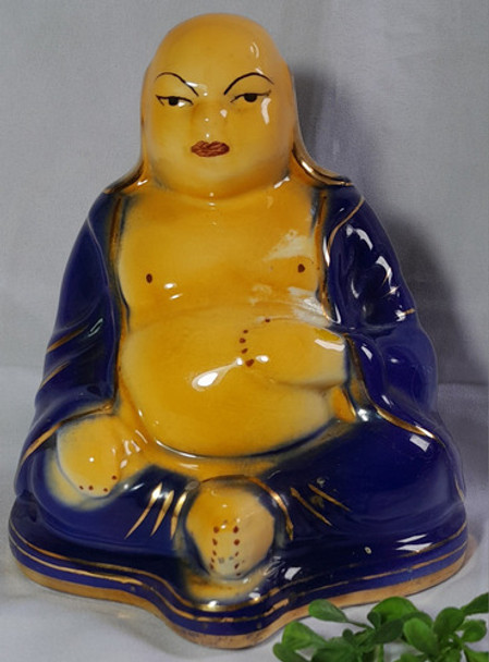 Buda Antigo Década De 60 Escultura Em Porcelana 0