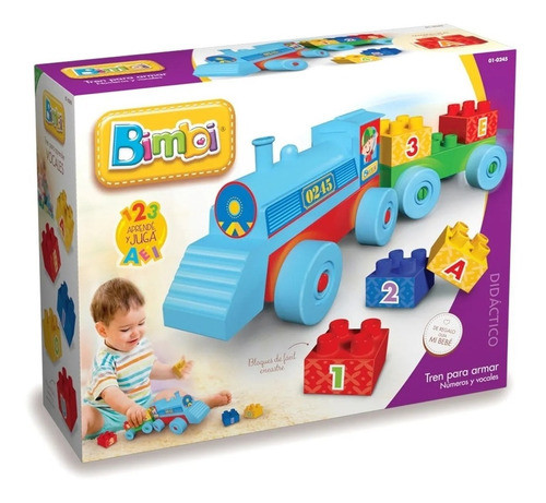 Bimbi Tren Didactico Bloques (6864) 0