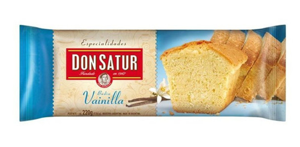 Pack X 18 Unid. Budin  Vainilla 190 Gr Don Satur Pan Pro 0