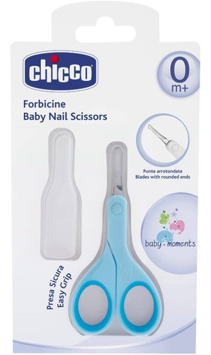 Chicco Tijera Uñas Celeste 0