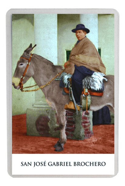 Estampita Plastificada San José Gabriel Brochero X 5 Unid. 0 Estampita Plastificada San José Gabriel Brochero X 5 Unid. 0