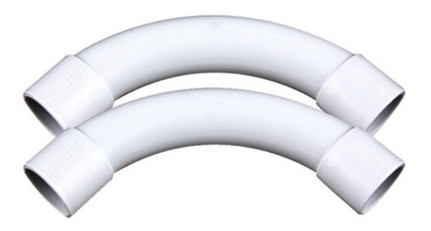 Curva 90° Pvc Ip54 D40 Sica Electrosystem 40mm 0
