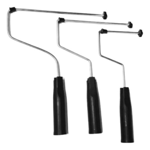 Varilla Mango Para Rodillo 17cm Con Tuerca Y Separador X20un 0