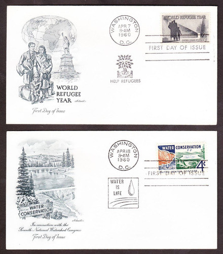 Eb+ 2 Sobres Primer Día 1960 + Regalo 0