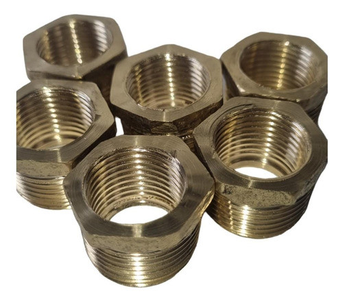 Buje De Reducion De Bronce 3/4×1/2 Acuagas 0