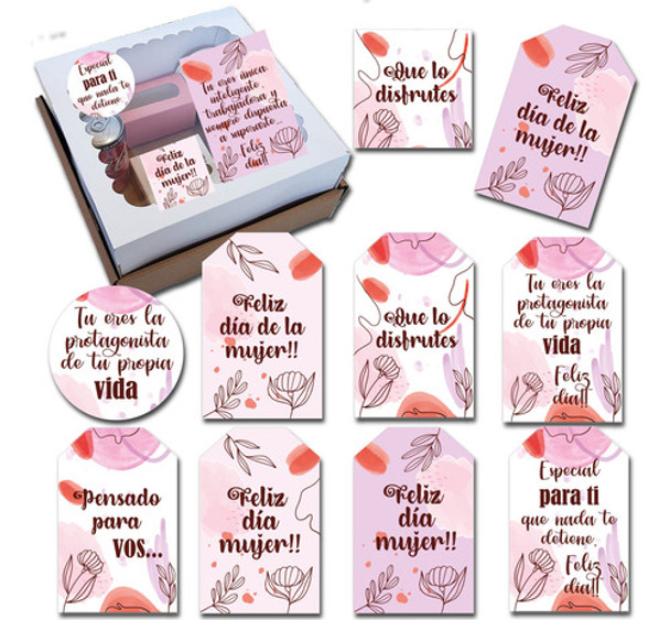 Kit Imprimible Día De La Mujer Tags, Etiquetas Y Tarjetas 0 Kit Imprimible Día De La Mujer Tags, Etiquetas Y Tarjetas 0