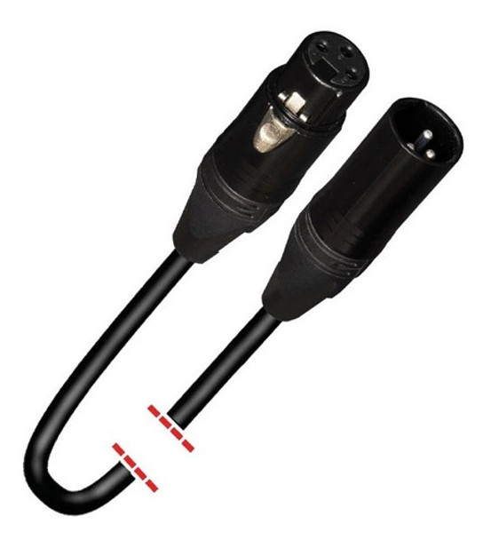 Cable Señal Audio Mk 37 2 6 Metros Xlr Canon 0