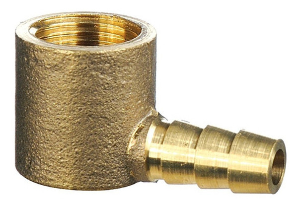 Teton Curvo Hembra De 3/8 Bronce Con Espiga 0