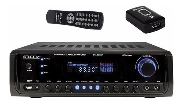 Sintoamplificador Studio Z 1200bt Bluetooth/usb/radio Am Fm 0