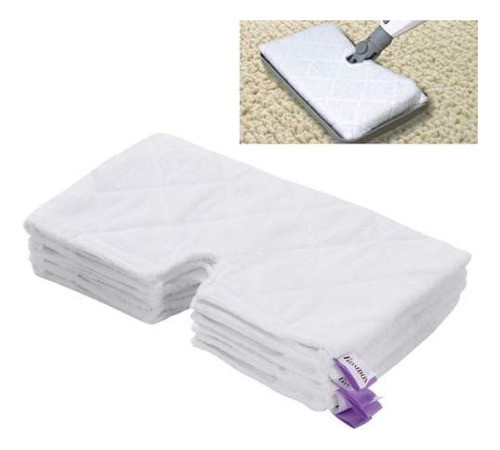4 Almohadillas De Recambio Estándar Para Shark Pocket Vapor 0