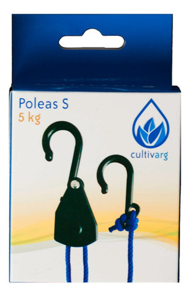 Poleas Cultivarg  Cultivo Indoor 5kgs 0