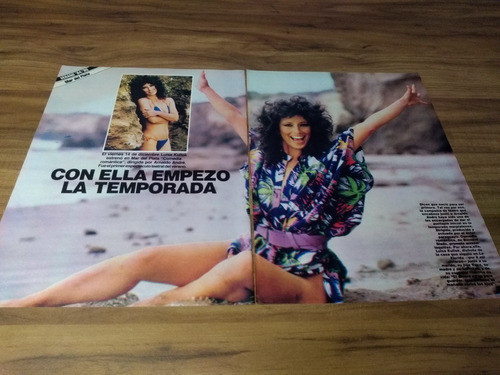 (v180) Luisa Kuliok * Recortes Revistas Clippings (1984) 0