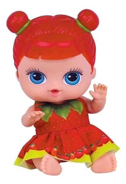 Boneca Coleção Frutinhas - Morango - Cotiplás 0