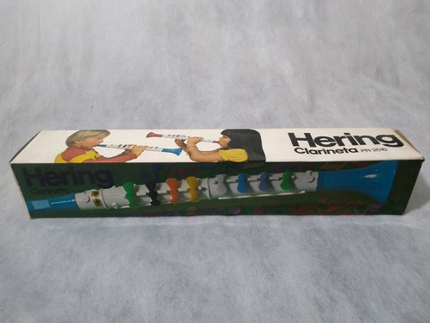 Brinquedo Antigo Clarineta Da Hering Sem Uso Anos 80 0