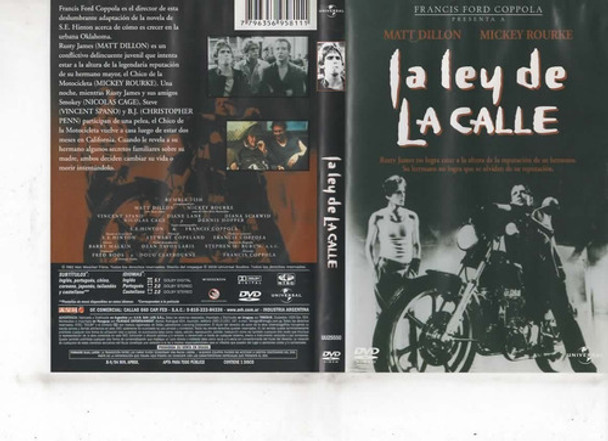 La Ley De La Calle - Dvd Original - Buen Estado 0