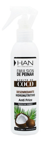 Han Coco Emulsion Para Peinar Desenredante Protector Termico 0