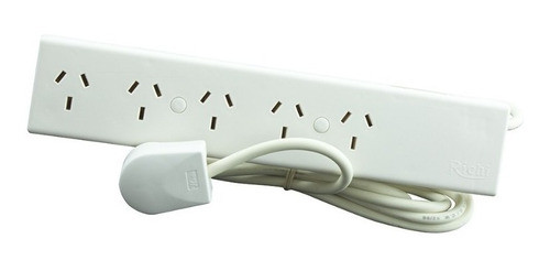 Zapatilla Richi 5metros De Cable 0