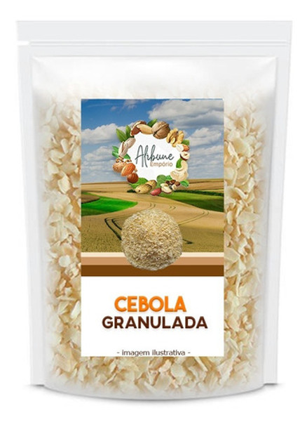 Cebola Granulada Desidratada Premium 500g Empório Alibune 0