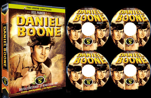 Daniel Boone - Dvds Com Boxs - Série Completa -dublado E Leg 0