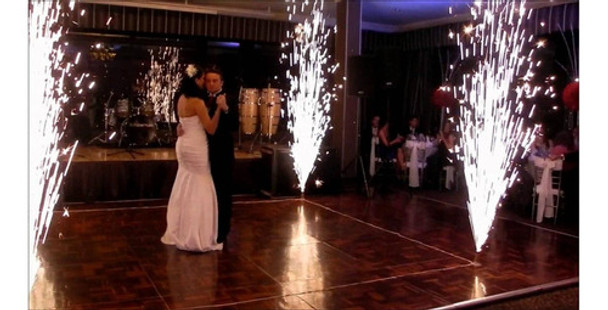 Fuentes Indoor - Fuego Frío - 3 M 20 Seg Para Fiestas Evento 0