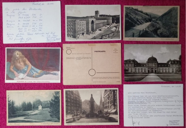 0848_lote De 9 Tarjetas Postales 0