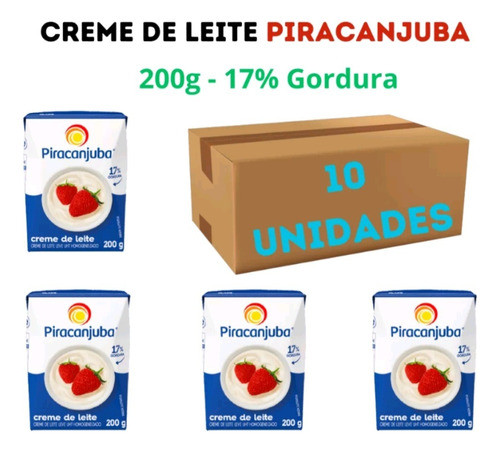 Kit 10 Creme De Leite 0