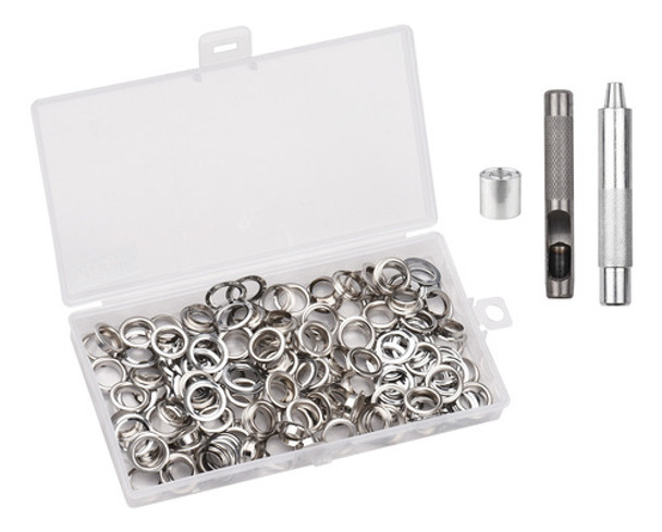 Kit De Ilhós 100 Conjuntos.. 236 Ferramentas De Instalação 0