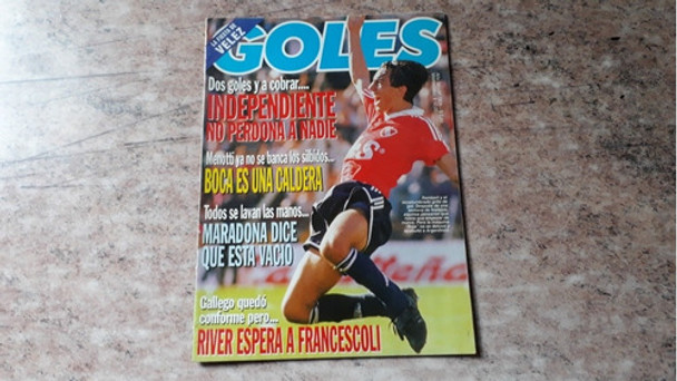 Revista Goles. Velez Campeon De América 1994. 0