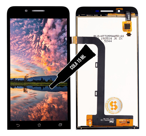 Tela Zenfone Go Zc500tg Frontal Compatível Com Asus Premium 0