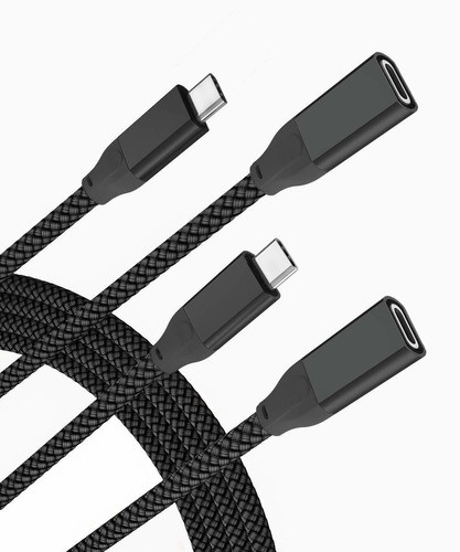 2 Cables Tb3 Usb-c A Usb-c 3.1 Extension 1.8mt Basesailor -9 0