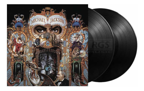 Michael Jackson Dangerous Vinilo Lp Doble Nuevo 0