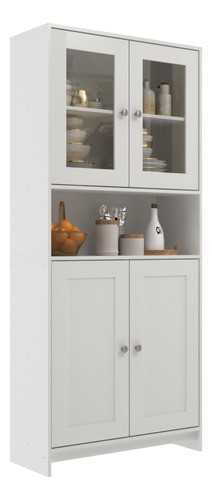 Armario Kit Cristalero Blanco - 264 Amarelo 0